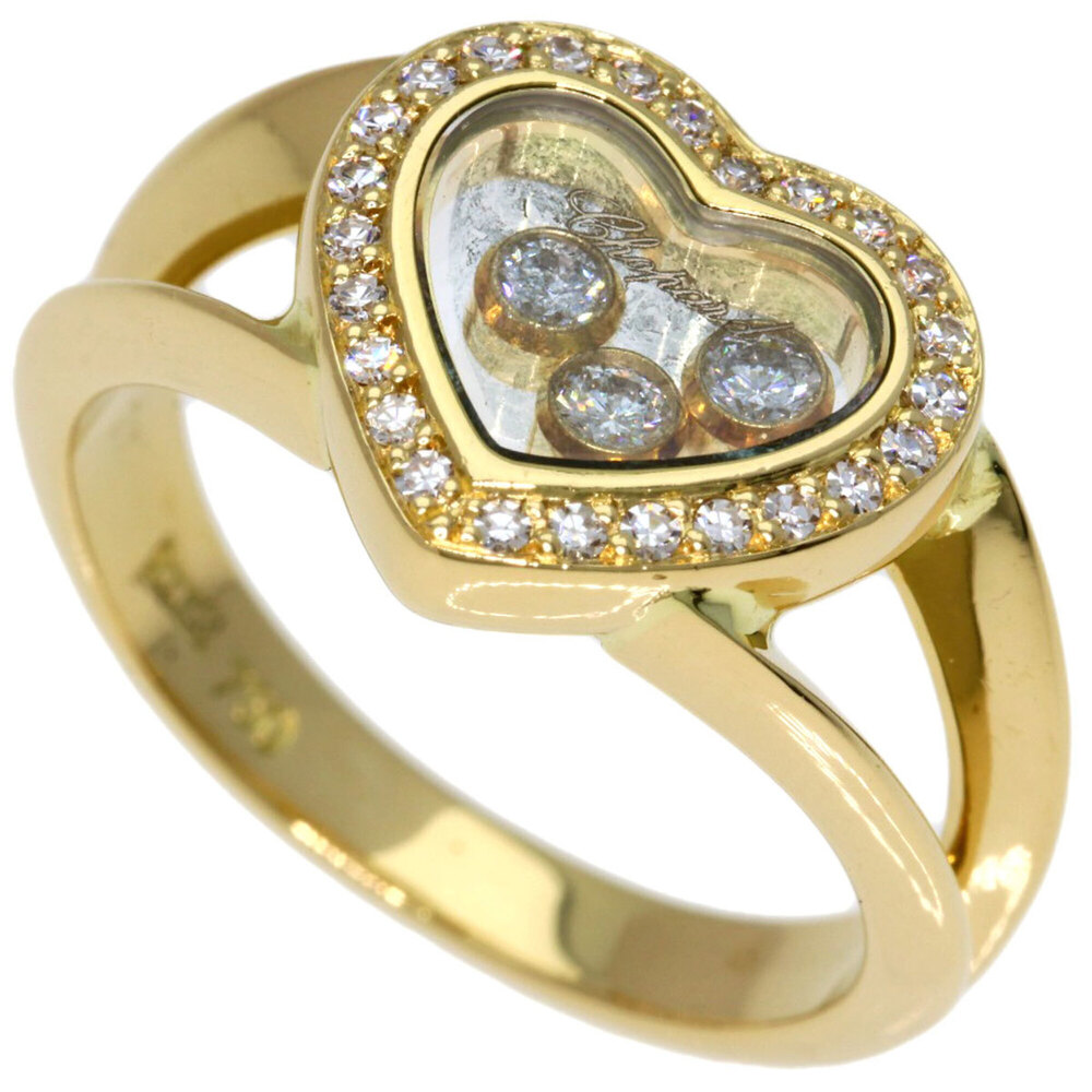 CHOPARD 18k Gold Diamond Ring